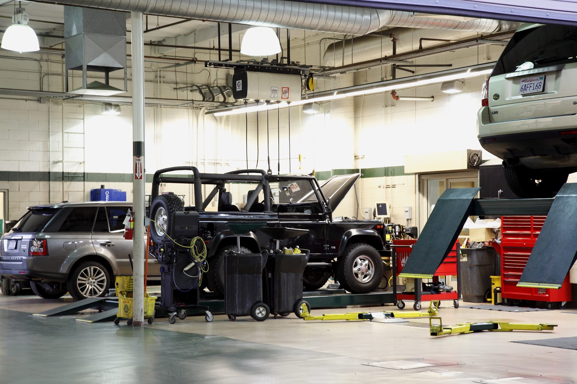 Hance's European does quality land rover repairs