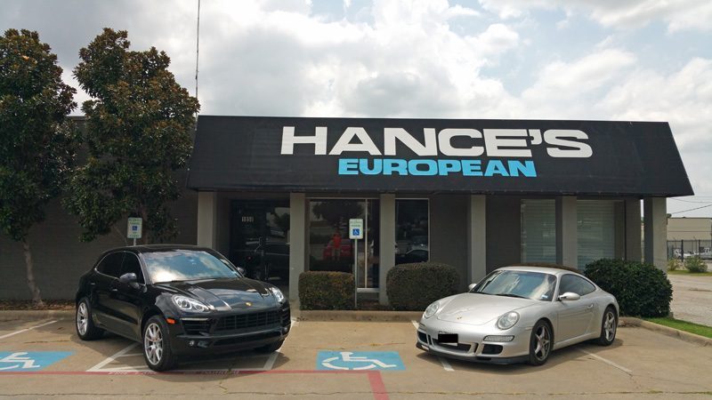 hances european porsche repair in dallas texas